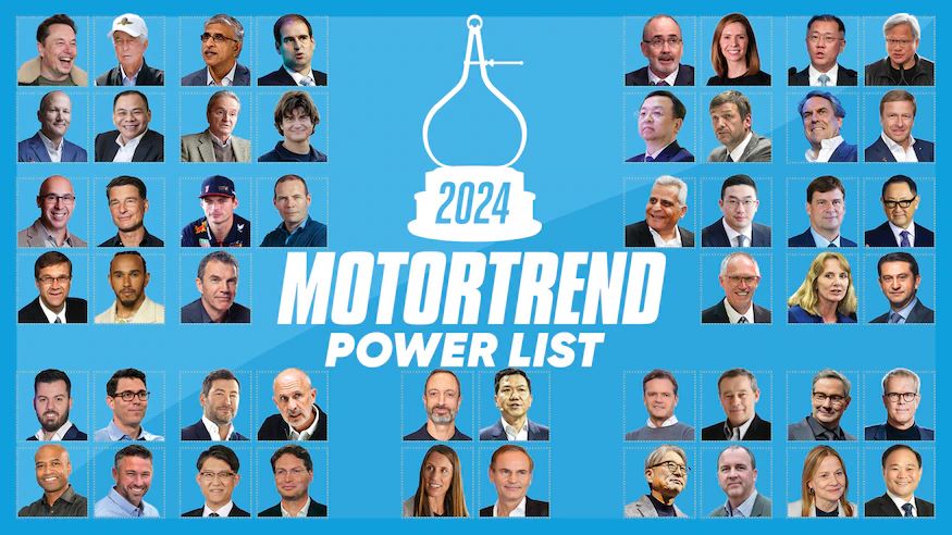 Danh sách 50 nhân vật có tầm ảnh hưởng nhất ngành công nghiệp ô tô do Motortrend bình chọn.