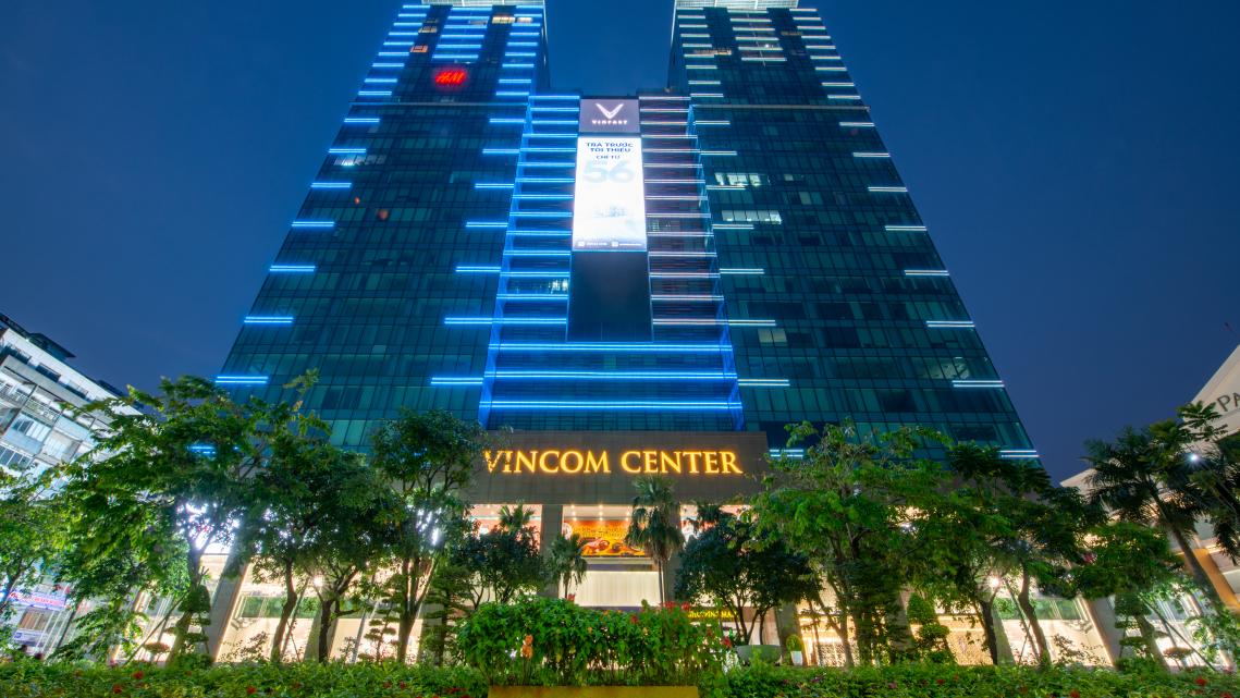Vincom Center Đồng Khởi, một trong những tòa nhà văn phòng nổi bật tại trung tâm TP HCM.
