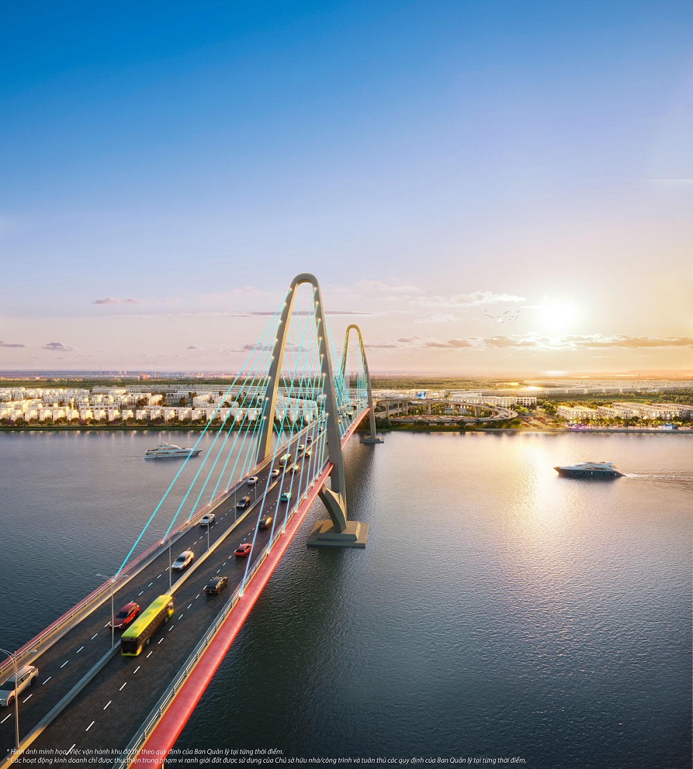 Cầu Hoàng Gia là cây cầu nghìn tỷ được Vingroup đầu tư để kết nối giữa trung tâm thành phố Hải Phòng và Vinhomes Royal Island