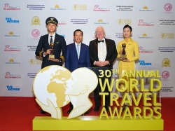 Vietnam Airlines nhận bốn giải thưởng tại World Travel Awards