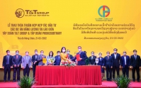 T&T Group của "bầu" Hiển mở rộng năng lượng tái tạo sang Lào