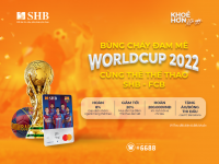 Bùng cháy đam mê World Cup 2022 cùng thẻ thể thao SHB – FCB Mastercard