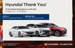 Hyundai Thành Công triển khai chương trình "HYUNDAI THANK YOU!"