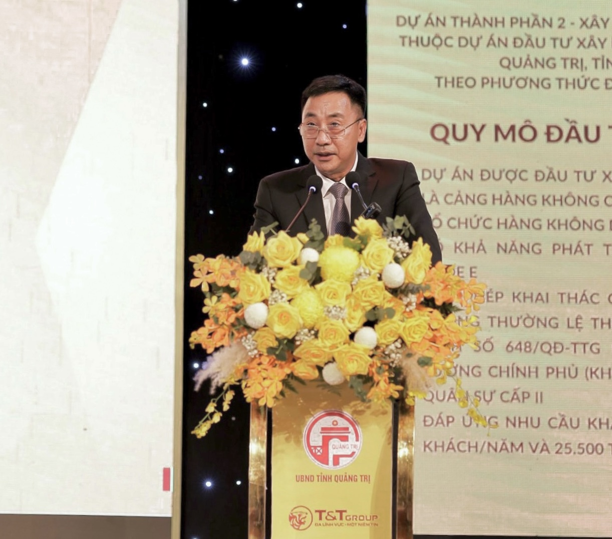 Ông Nguyễn Anh Tuấn, Phó Tổng Giám đốc T&T Group phát biểu tại lễ khởi động dự án