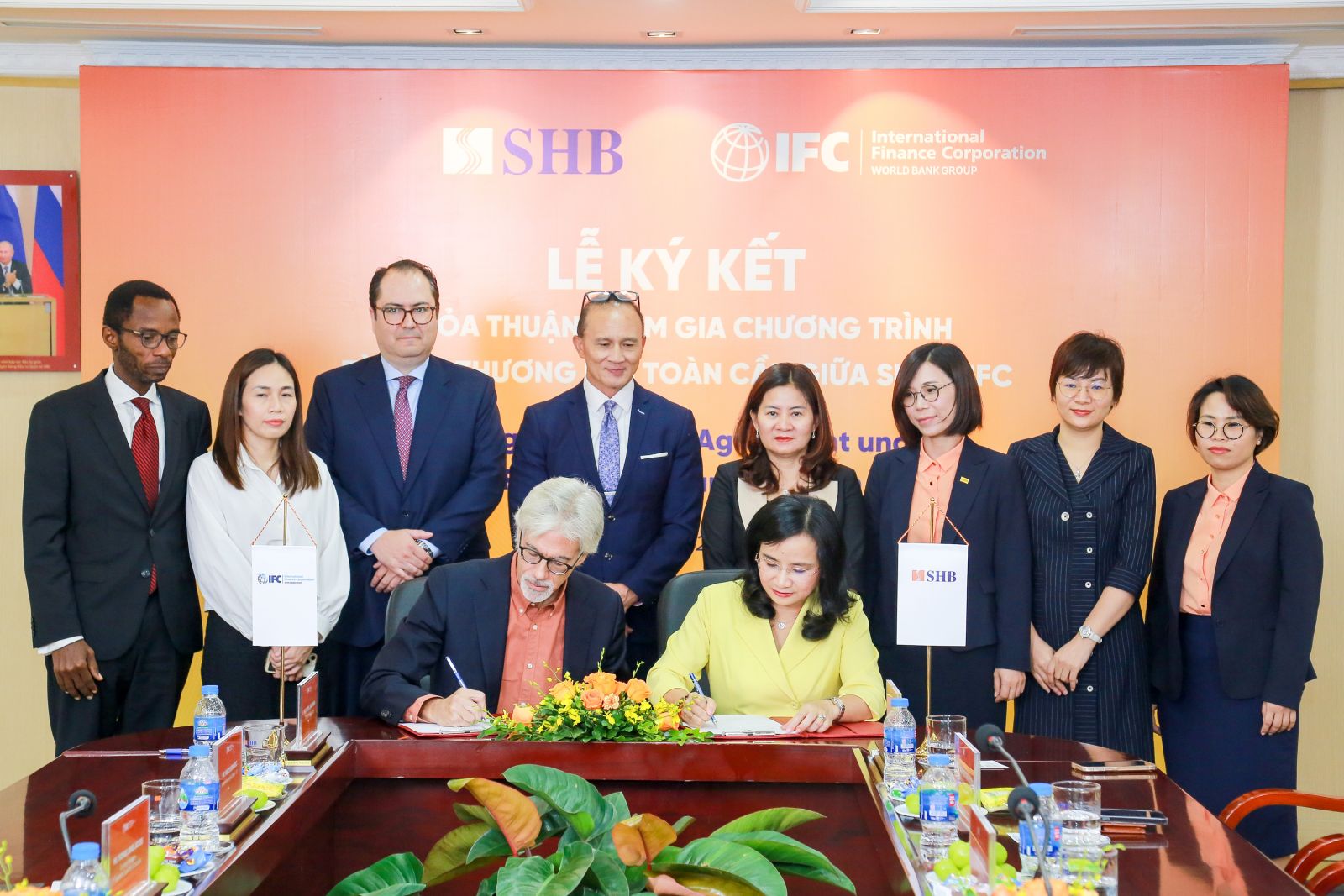 Ngân hàng Sài Gòn – Hà Nội (SHB) và Tổ chức Tài chính Quốc tế (IFC) đã ký thỏa thuận tham gia Chương trình Tài trợ Thương mại Toàn cầu (GTFP) của IFC.