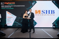SHB là ngân hàng Việt Nam đầu tiên giành cú đúp giải thưởng tại Digital CX Awards 2024