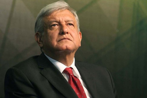 Chân dung ứng cử viên Tổng thống Andres Manuel Lopez Obrador.
