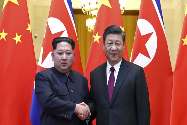 Ông Kim Jong - un gặp Chủ tịch Trung Quốc Tập Cận Bình 