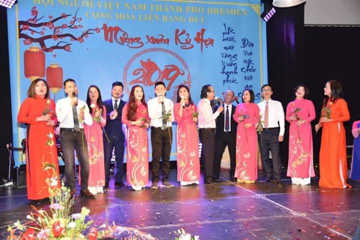 Hội người Việt tại Dressden, Đức tổ chức đón Tết Nguyên đán 2019