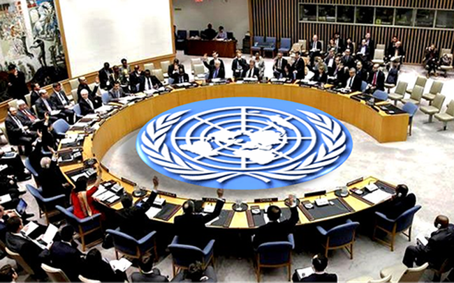 Một phiên họp của Hội đồng Bảo an Liên Hợp Quốc nhiệm kỳ 2020-2021