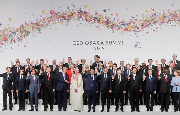 Các nhà lãnh đạo tại Hội nghị Thượng đỉnh G20 được tổ chức tại Osaka, Nhật Bản