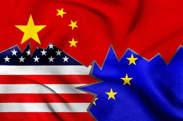 COVID-19 đang làm gia tăng mâu thuẫn giữa Mỹ, châu Âu và Trung Quốc