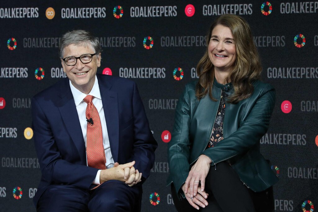 Ông Bill và bà Melinda Gates