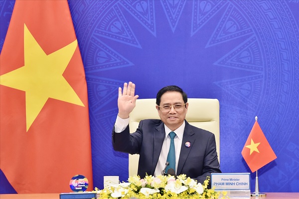 Thủ tướng Phạm Minh Chính tham dự Hội nghị. Ảnh: Bộ Ngoại giao.