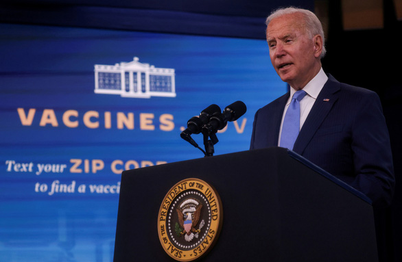 Tổng thống Biden khẳng định Mỹ sẽ tiếp tục phối hợp với các đồng minh để thúc ép Trung Quốc hợp tác trong cuộc điều tra nguồn gốc COVID-19 - Ảnh: REUTERS