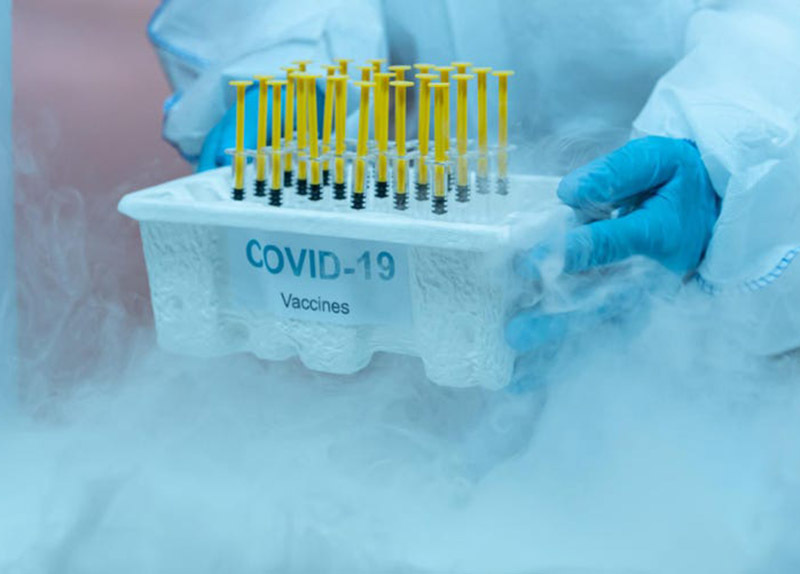 Hiện nay nhiều loại vaccine COVID-19 đang được bảo quản trong các tủ âm sâu chuyên dụng