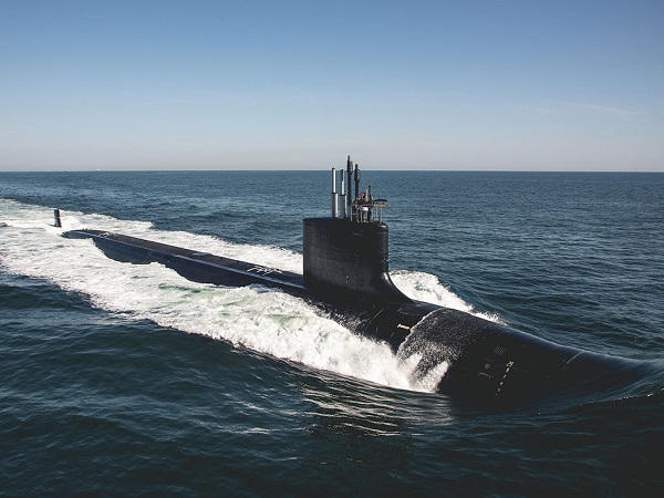 Tàu ngầm tấn công chạy bằng hạt nhân lớp Virginia Block III USS Delaware. Ảnh: Hải quân Mỹ