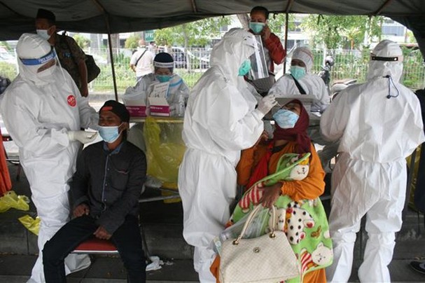 Indonesia tiến hành xét nghiệm cộng đồng để truy vết các ca nhiễm COVID-19
