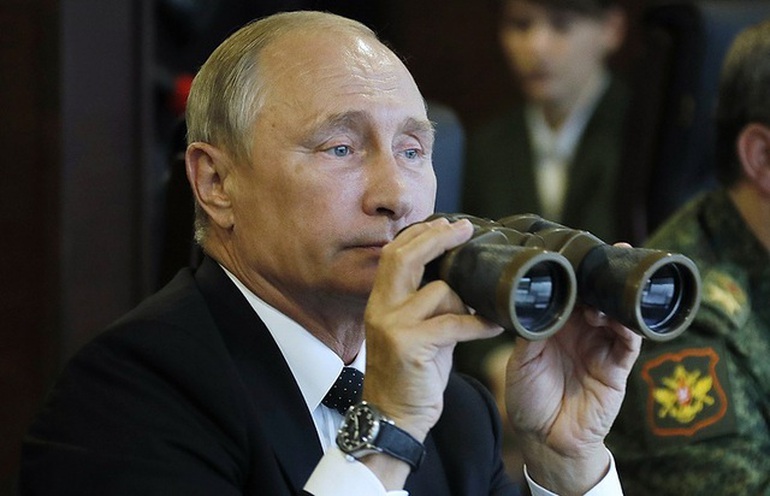 Tổng thống Nga Putin giám sát lực lượng răn đe 