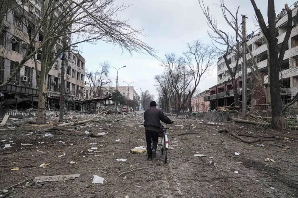 Mariupol là thành phố hứng chịu các đợt tấn công liên tiếp của Nga từ đầu chiến sự
