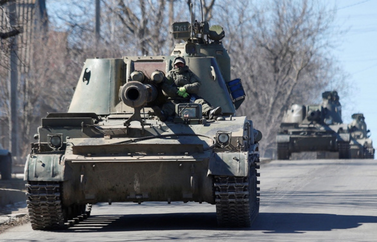 Quân đội Nga đẩy mạnh tiến công vào vùng Donbass