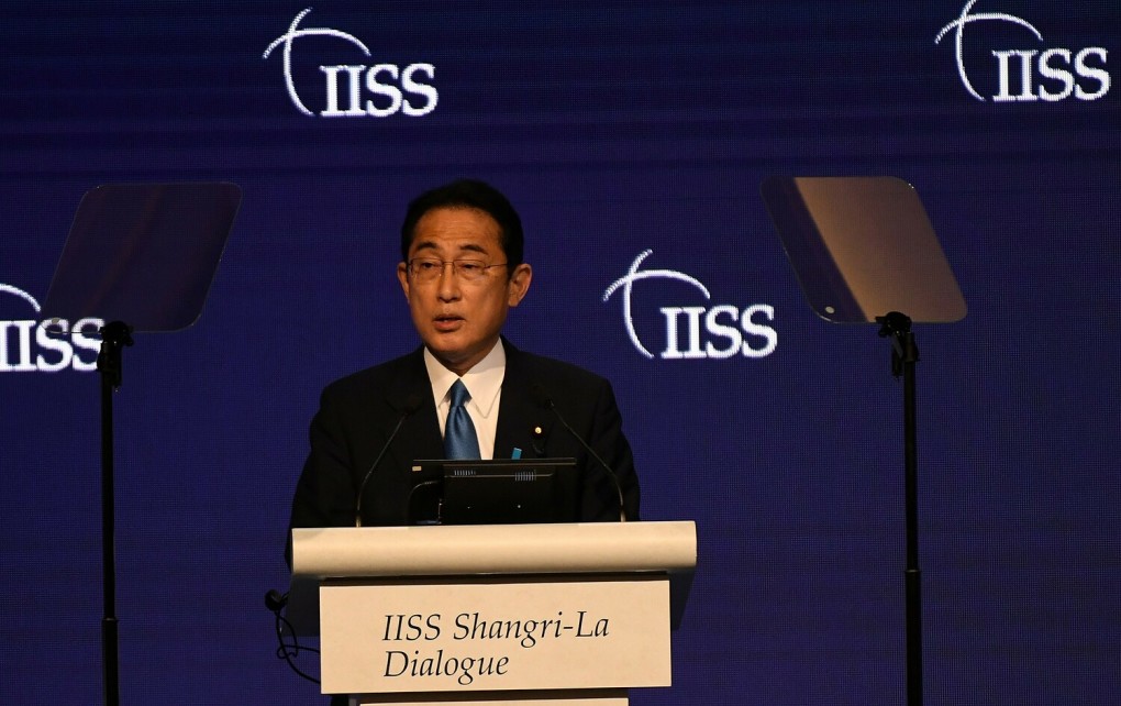 Thủ tướng Nhật Bản Kishida Fumio phát biểu tại Đối thoại Shangri-La 2022