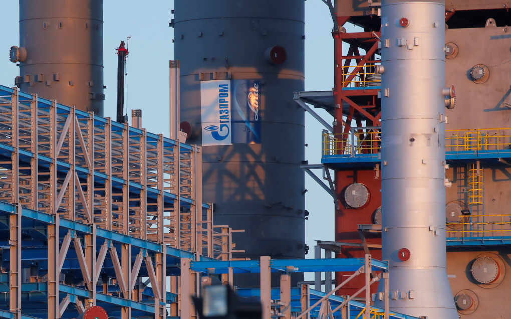 Nhà máy Năng lượng Siberia của Gazprom, nơi xử lý khí đốt khai thác ở vùng Viễn Đông nước Nga. Nguồn: Reuters