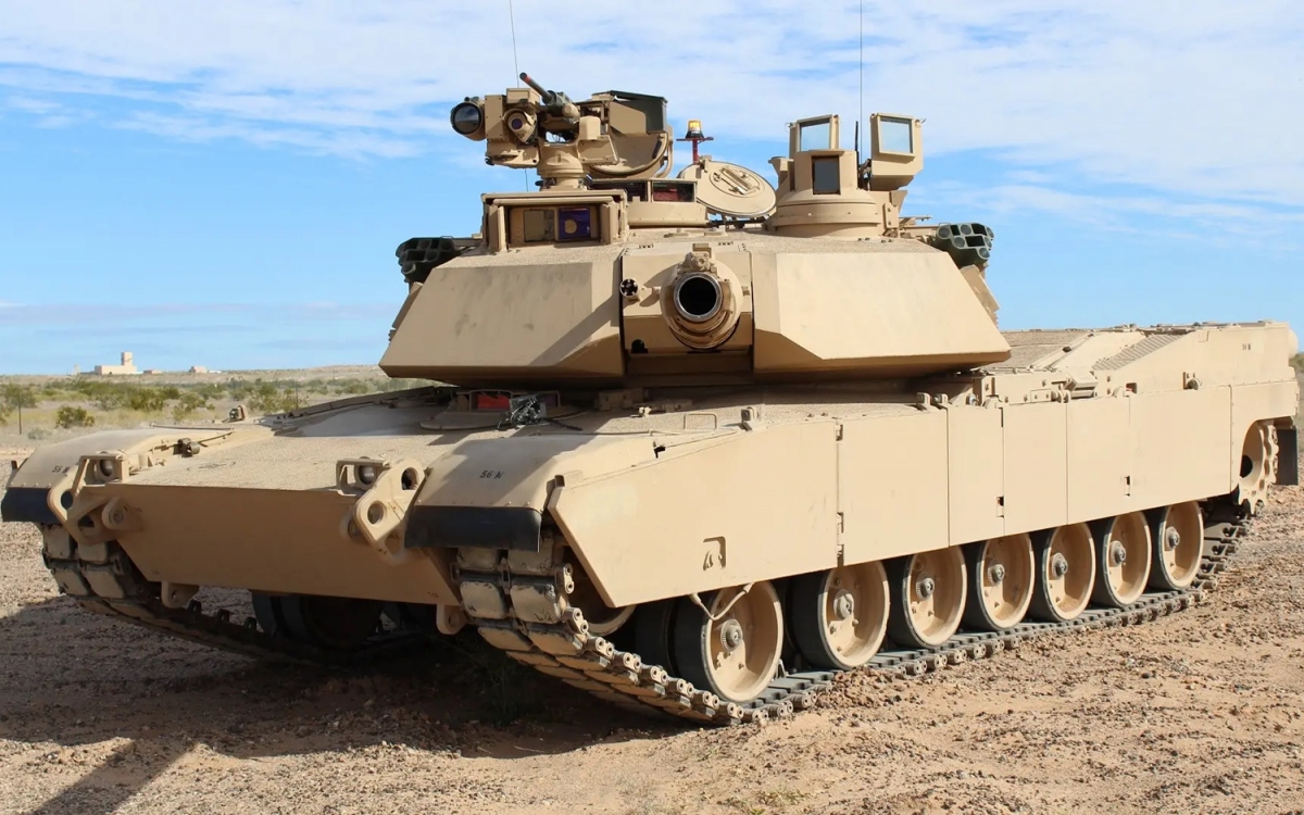 Xe tăng M1 Abrams được Mỹ viện trợ cho Ukraine