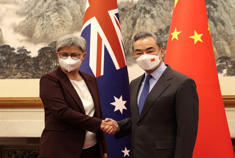 Ngoại trưởng Úc Penny Wong và Ngoại trưởng Trung Quốc Vương Nghị gặp nhau tại Bắc Kinh ngày 21.12