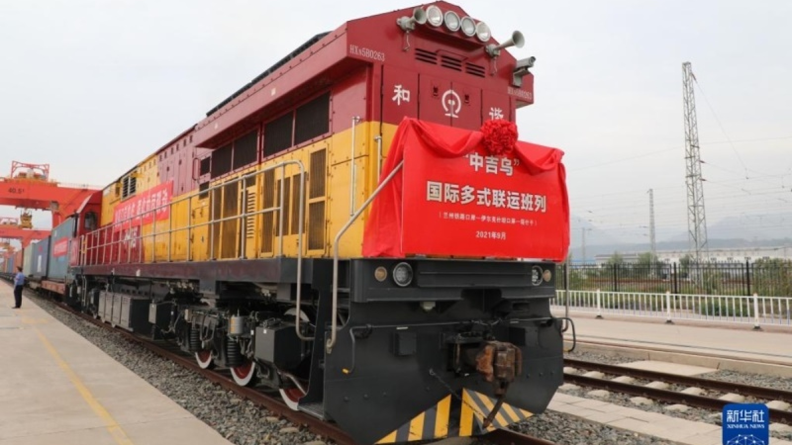tàu hỏa Trung Quốc. Nguồn: Xinhua