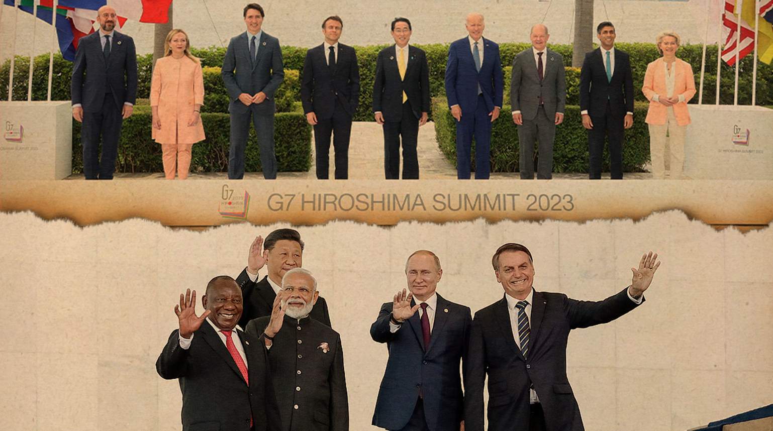 Sự trỗi dậy của BRICS đã tạo ra sự so sánh giữa khối và nhóm G7
