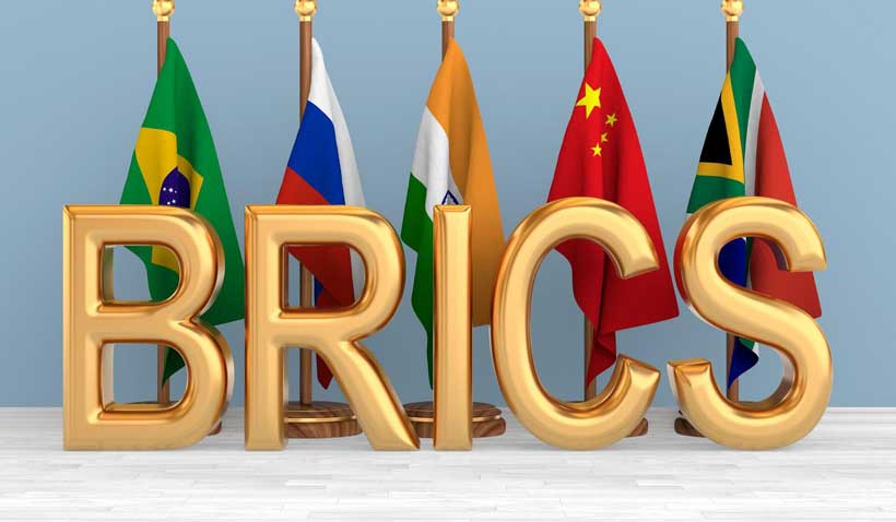 Lá cờ các nước thành viên khối BRICS