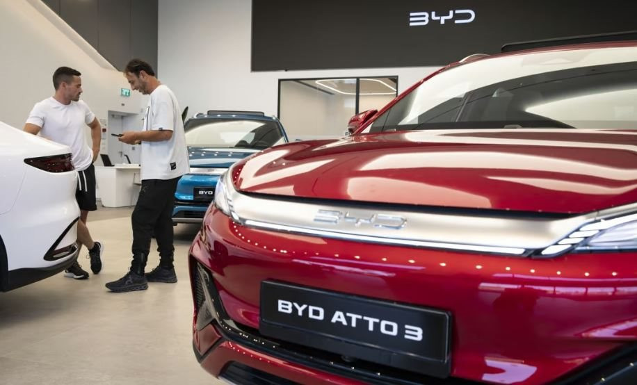 BYD đã giao 262.161 ô tô điện trong tháng 7, phá kỷ lục doanh số hàng tháng trong tháng thứ ba liên tiếp - Ảnh: Tân Hoa xã