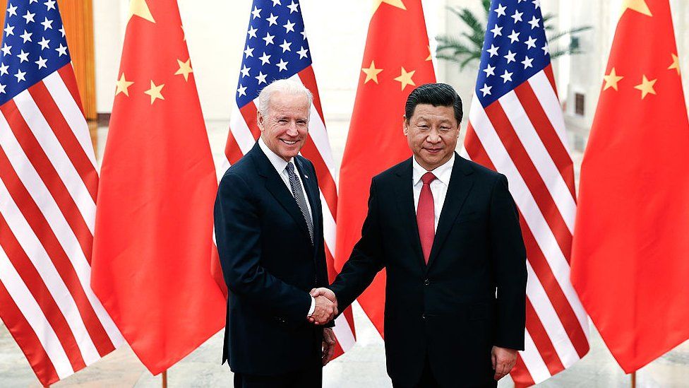 Tổng thống Mỹ Joe Biden và Chủ tịch Trung Quốc Tập Cận Bình tại Hội nghị Thượng đỉnh APEC 