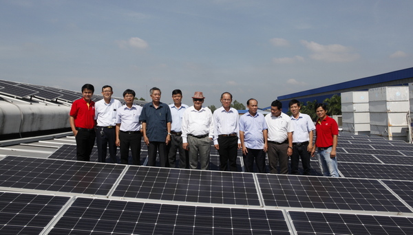 Hệ thống điện mặt trời góp phần tiết kiệm hàng trăm triệu đồng/năm cho doanh nghiệp