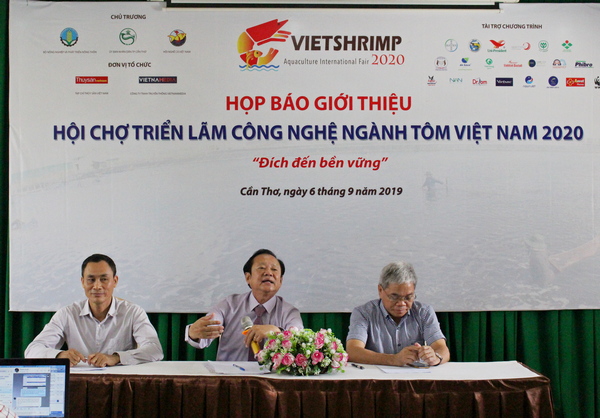 TS Nguyễn Việt Thắng kỳ vọng VietShrimp 2020 sẽ góp phần thúc đẩy ngành tôm Việt Nam.