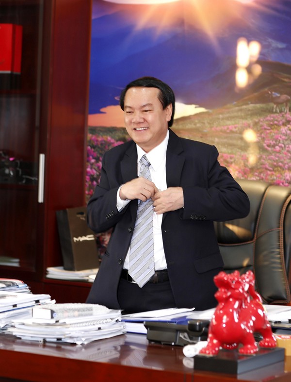 Ông Lê Thanh Thuấn - Tổng giám đốc Tập đoàn Sao Mai quan điểm trong kinh doanh “Làm những gì không ai làm mà xã hội cần”