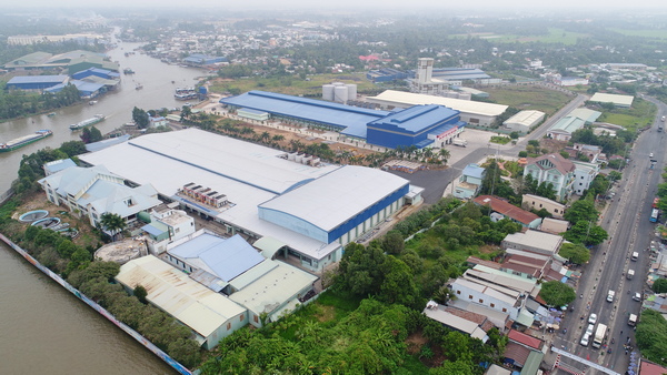 Cụm công nghiệp Vàm Cống do Công ty thành viên của Tập đoàn Sao Mai làm chủ đầu tư.