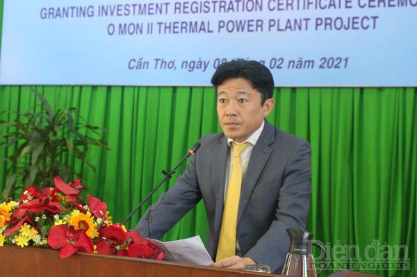 Ông Tai Miura, Tổng Giám đốc Công ty TNHH Điện Marubeni Việt Nam, 