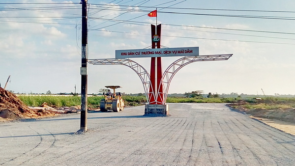 Dự án KDC Vạn Phát Sông Hậu -thị trấn Mái Dầm đang mở bán với giá đất nền dưới 1 tỷ đồng.