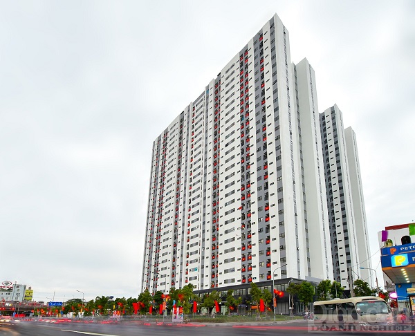 Khu chung cư mới tại phường Đổng Quốc Bình thay thế các khu tập thể cũ đã được bàn giao và đưa vào sử dụng từ tháng 5/2020