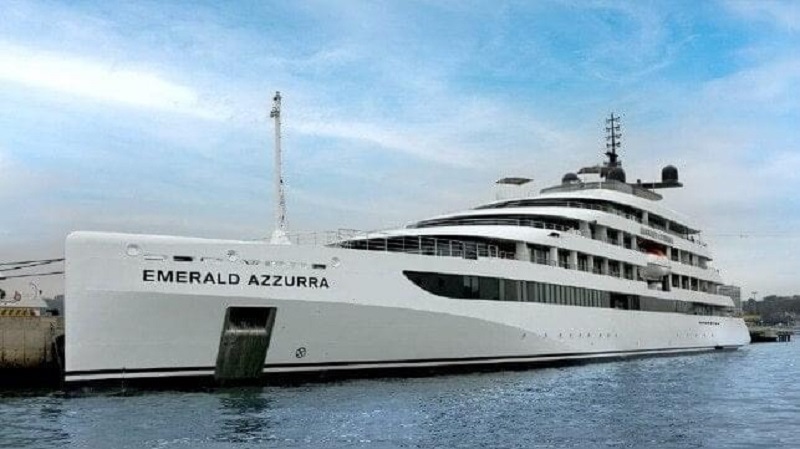 Tàu Emerald Azzurra sẽ hoạt động tại Địa Trung Hải vào mùa hè năm 2022
