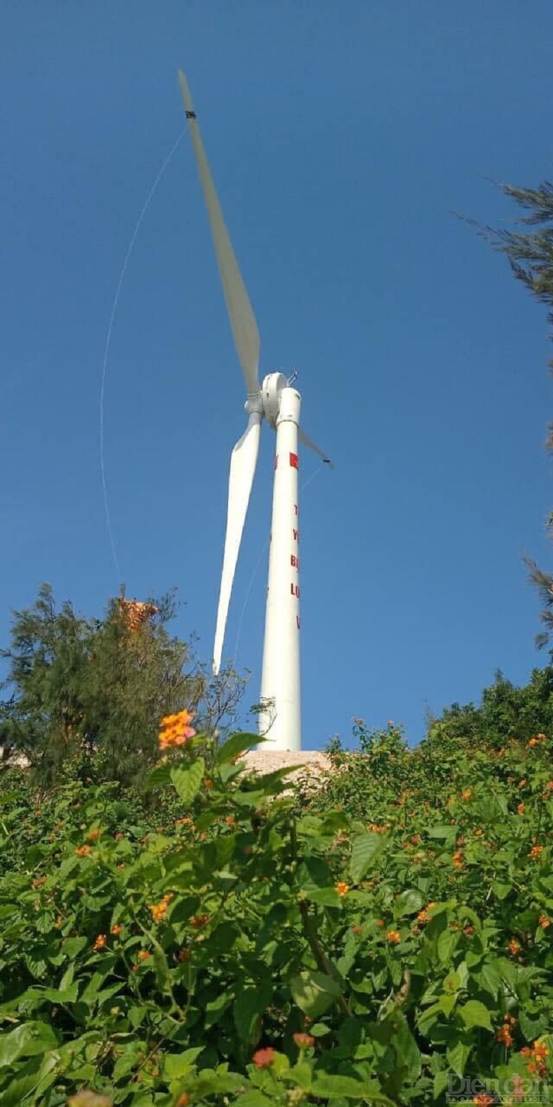 Dự án điện gió cấp điện cho huyện đảo Bạch Long Vĩ được triển khai xây dựng từ cuối năm 2020
