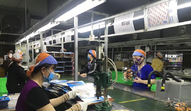 Sản xuất công nghiệp tại Doanh nghiệp TNHH GFT Việt Nam - Tứ Kỳ - Hải Dương