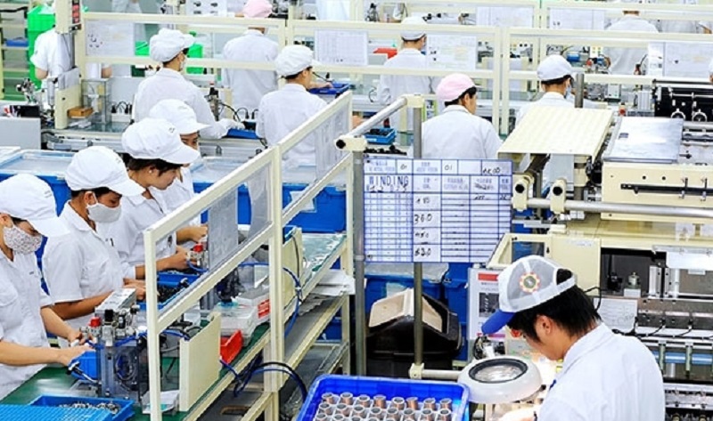Sản xuất công nghiệp tại DN Có vốn đầu tư Nhật Bản tại Hải Dương