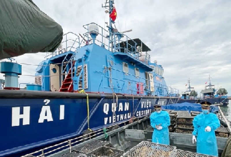 Hải quan Quảng Ninh nỗ lực ngăn chặn buôn lậu trên tuyến biển (ảnh báo Quảng Ninh)