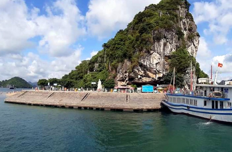 Đảo Titop, một trong những điểm đến trên Vịnh Hạ Long (ảnh báo Quảng Ninh)