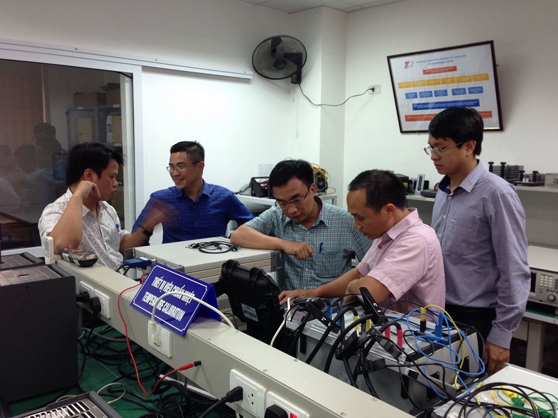 Cán bộ Công ty Điện lực Nam Định đến thăm quan cơ sở kỹ thuật và Trung tâm Đo lường và Hiệu chuẩn của TT-Grou (ảnh internet)