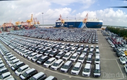 Toyota là hãng có số xe ô tô được nhập nhiều nhất qua Cảng Hải Phòng