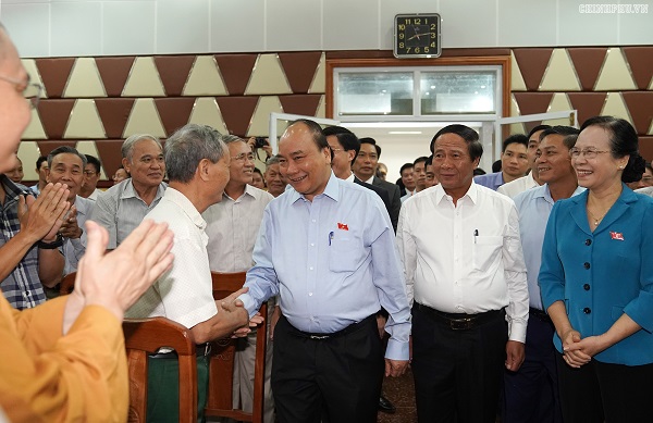 Thủ tướng Chính phủ tại buổi tiếp xúc cử tri Thủy Nguyên (TP Hải Phòng)